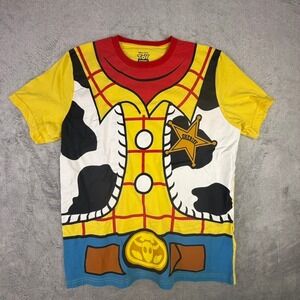 Disney Toy Story Woody Costume T Shirt Men's Size Large Graphic Tee